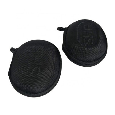 Ali hot sale anti-scratch oval eva earbud carry case with customized logo